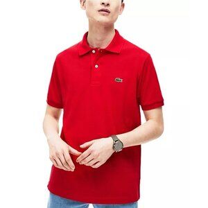 Lacoste Polo Shirt Short Sleeve Red SZ XL